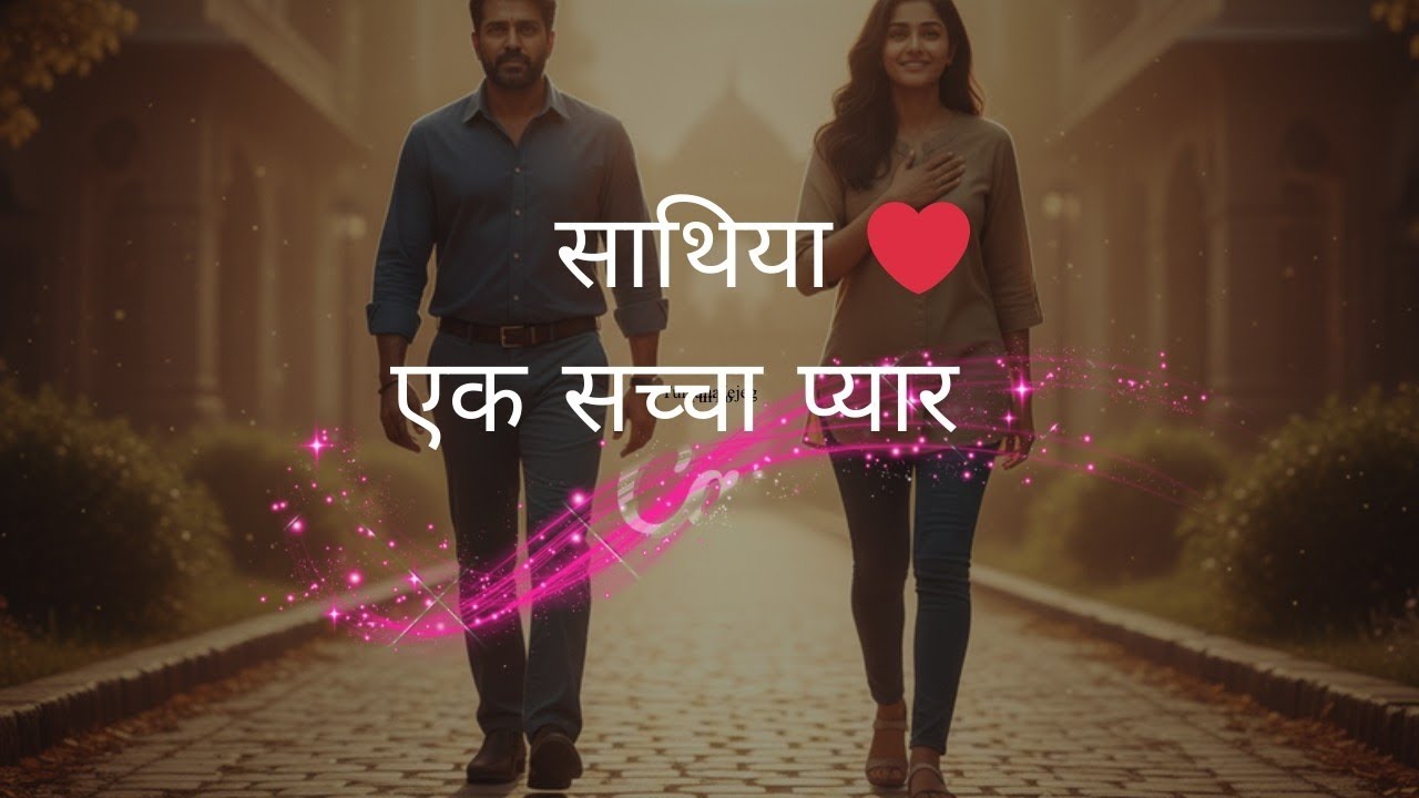 साथिया ❤️ | Romantic Male-Female Duet Song | Slow Cinematic Love Story | Hindi Song