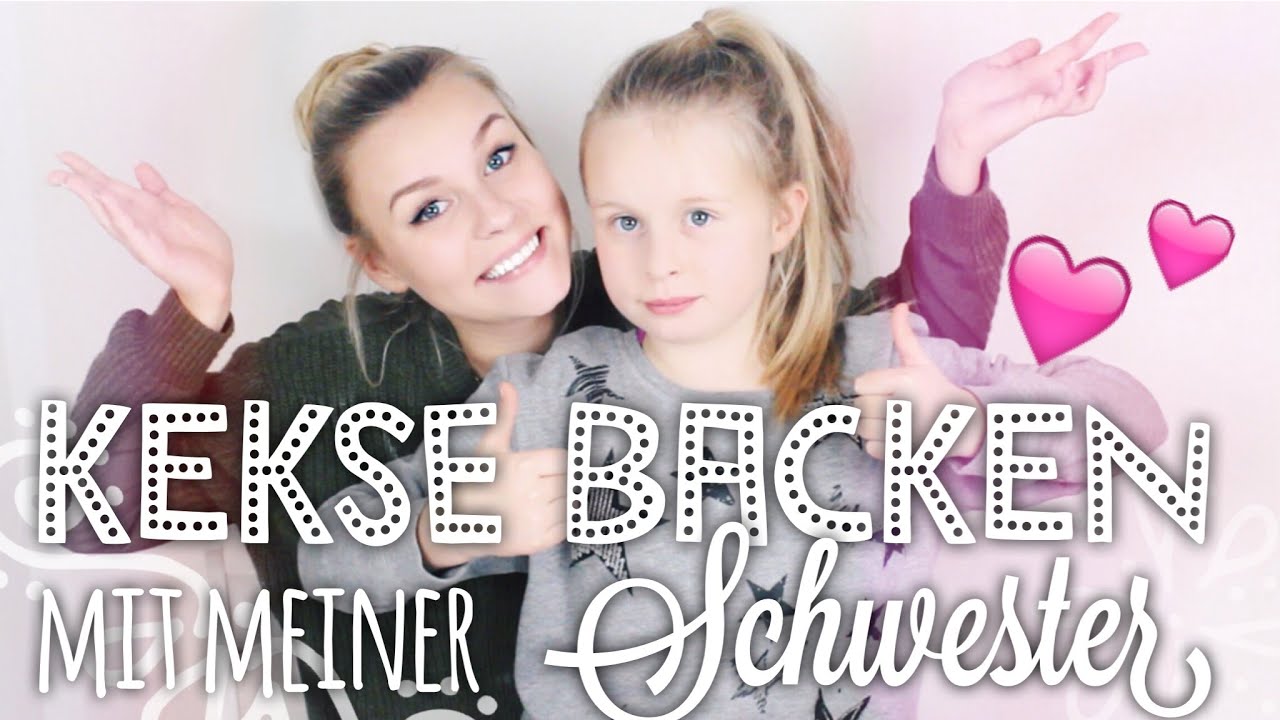 Kekse mit meiner SCHWESTER backen ♡ - #BEEcember ❄ | Dagi Bee