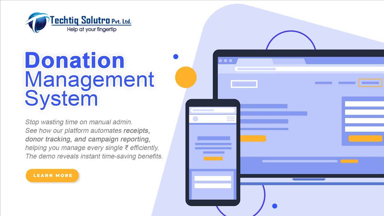 Donation Management System -  Introduction