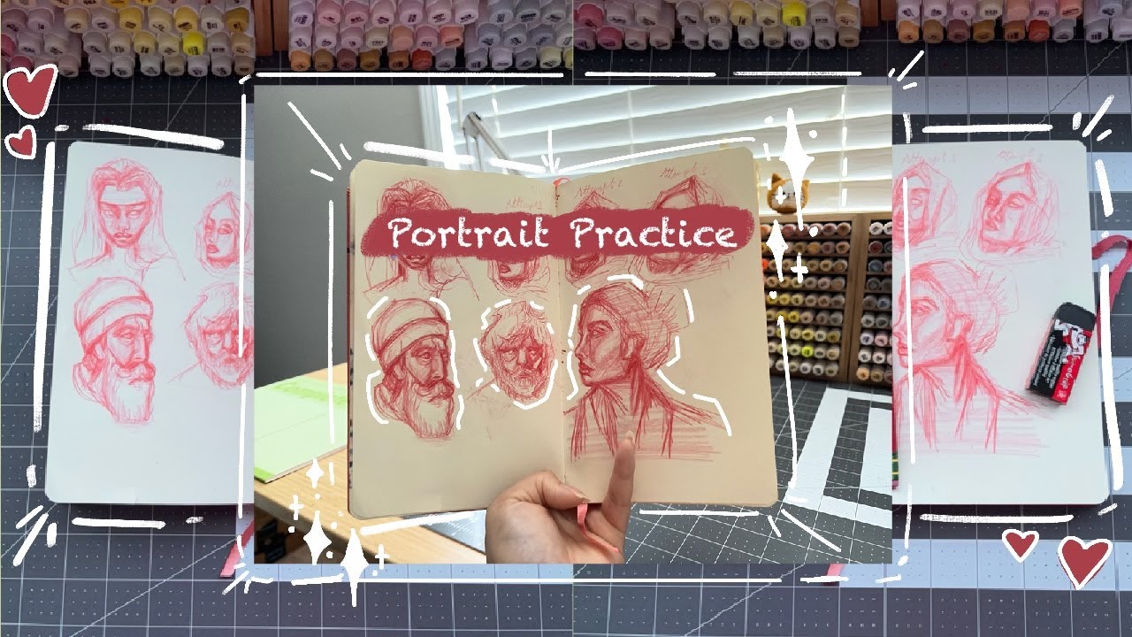 Draw With Me: Portrait Practice
