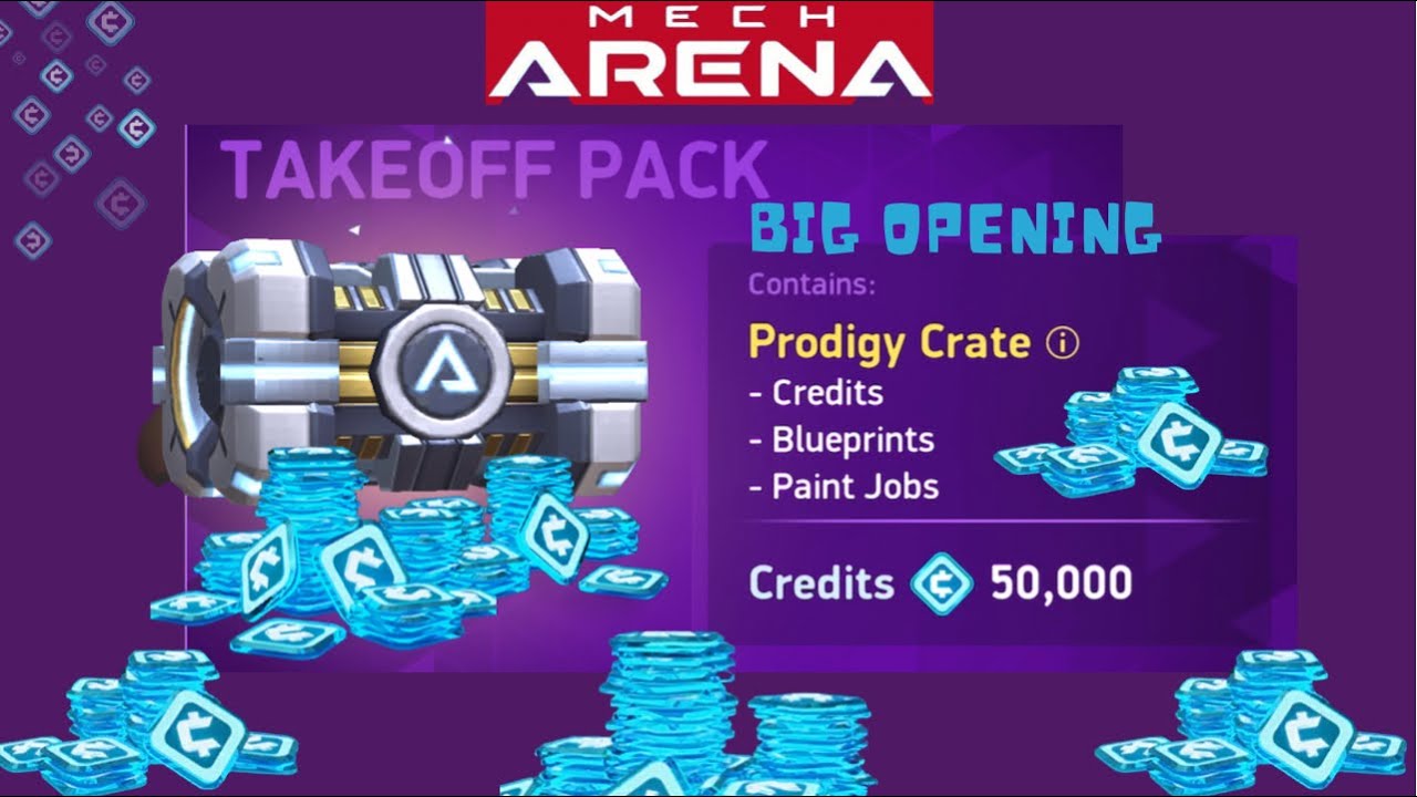 Mech Arena: Robot Showdown | Big Opening of Prodigy Crates | MK