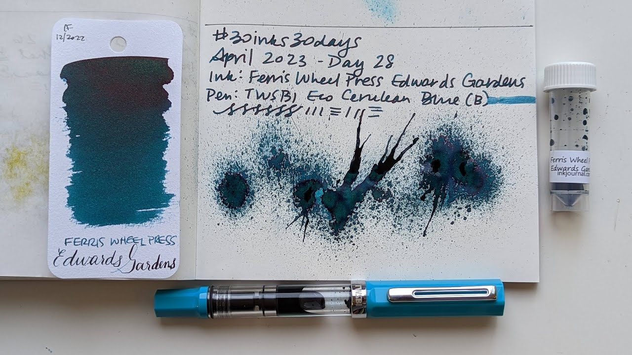 #30inks30days April 2023, Day 28 - Edwards Gardens