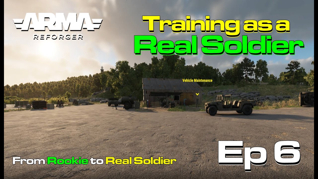 First Time in Arma Reforger - Training Like a Real Soldier | Vehicle Maintenance Tutorial | Ep6