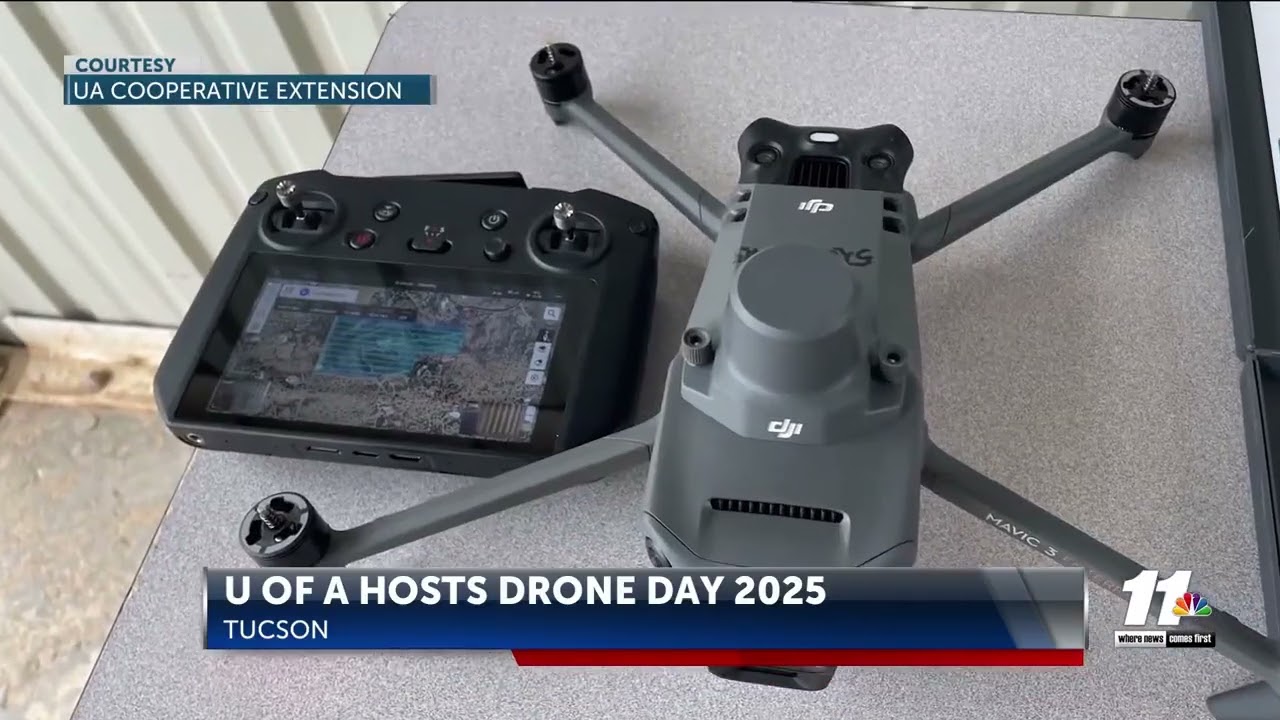 Home Grown Report: Local UArizona Cooperative Extension Goes to U of A’s Drone Day | April 8, 2025