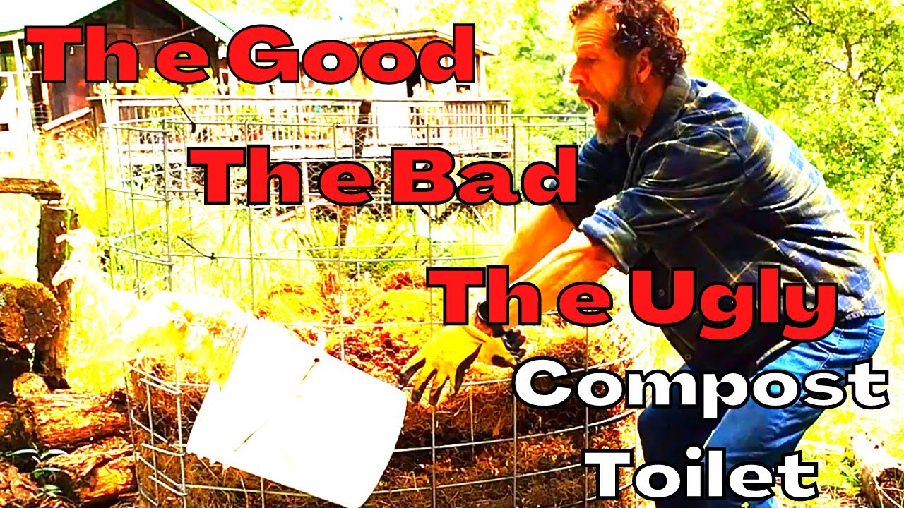 COMPLETE composting toilet SYSTEM from food to POOP and poop to FOOD.