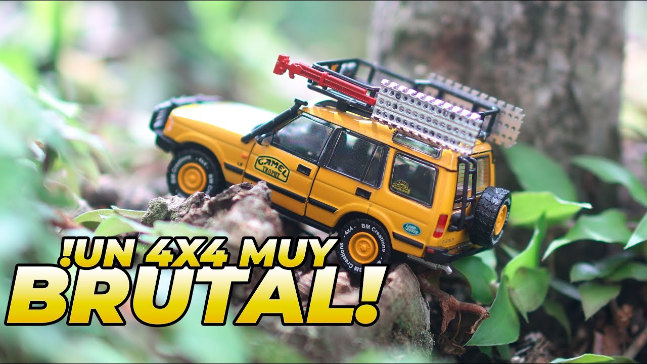 ¡De lo mejor para tu colección 4x4 en 2022 Land Rover Discovery 1 Camel Trophy BMC!