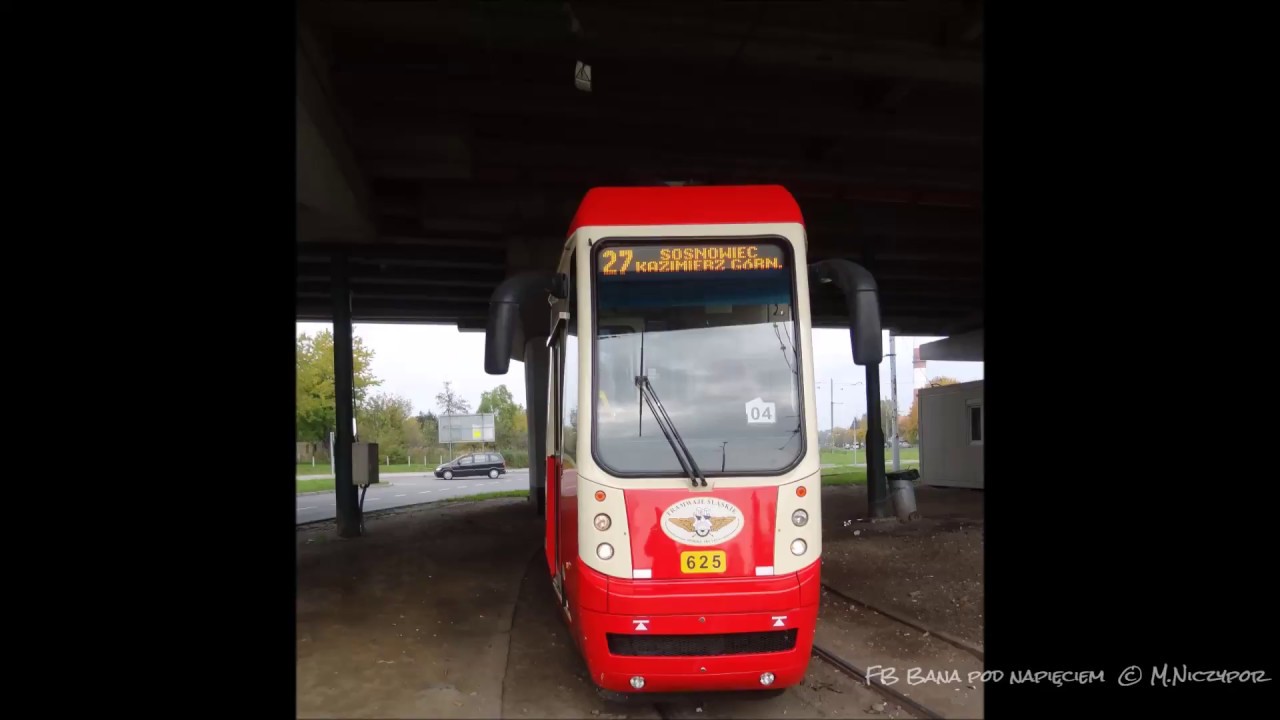 Tramwaje Śląskie Linia 27 Sosnowiec Pogoń Akademiki - Kazimierz Górniczy Pętla