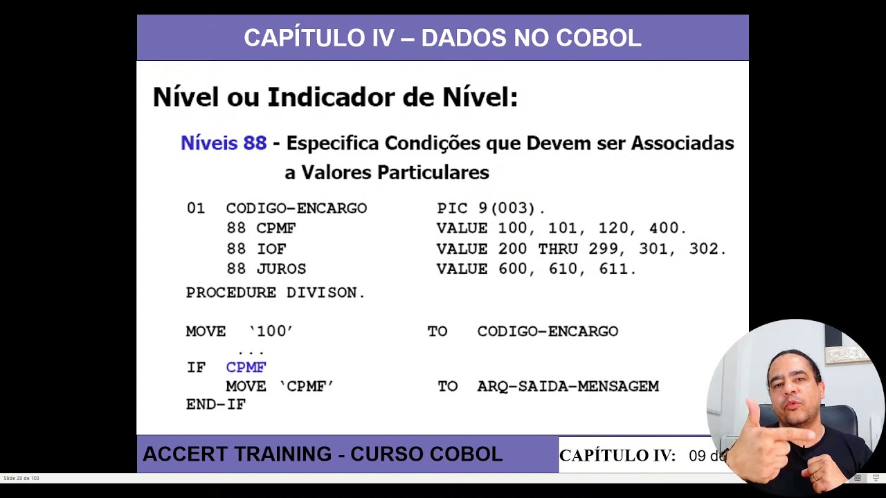 [Aprenda COBOL] - Working Storage Section no COBOL - Trabalhando com Variáveis