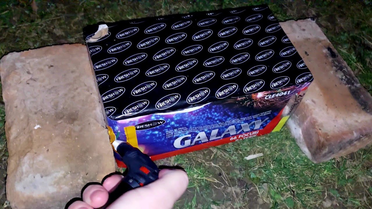 Baterie Galaxy 66 focuri 20mm fireshow - CLE4041