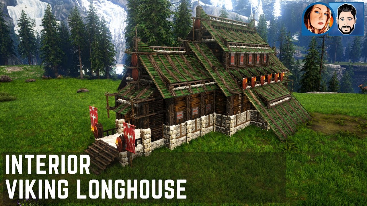 Aaron Longstaff's Viking Longhouse Interior Design | Ark Survival Evolved