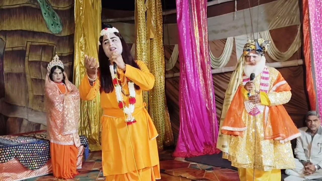 Dirawati Ramleela mahotsav.Sumant bapsi ki sundar lila Ram ji ke dwara sumant ji ko Ayodhya bapas...