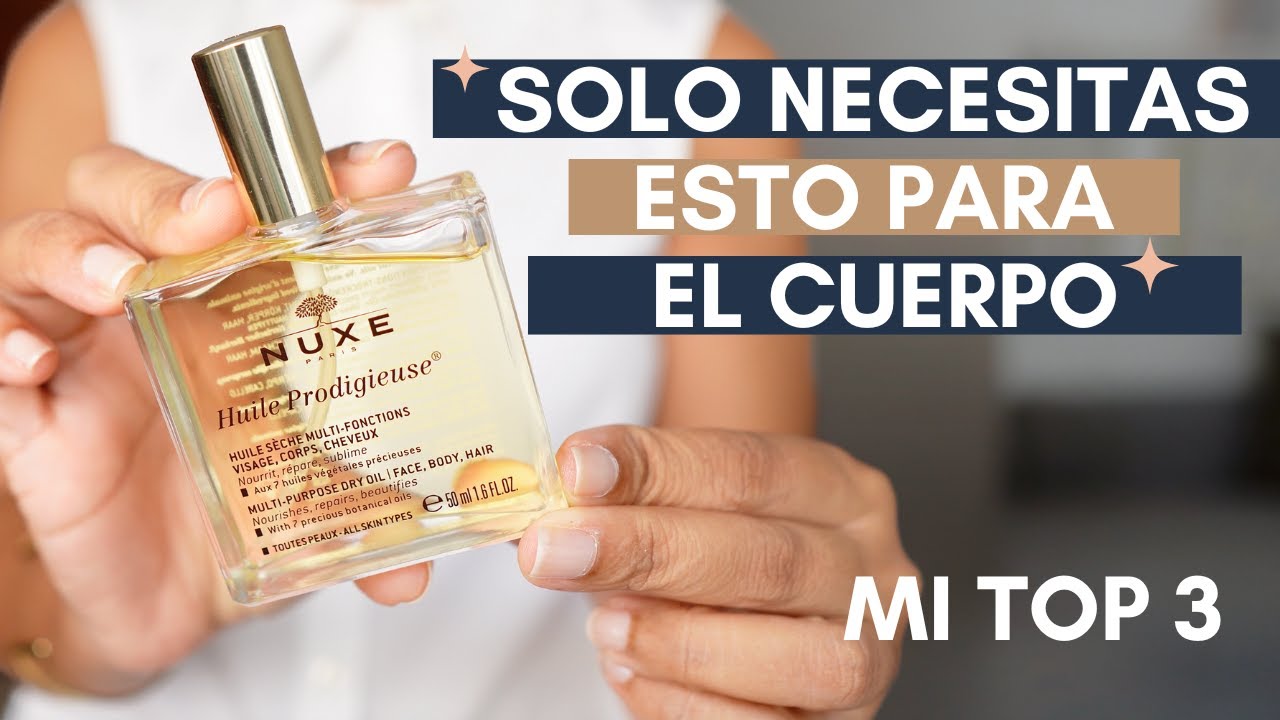 El único producto para el cuerpo que necesito 🌟 TOP 3 ACEITES CORPORALES