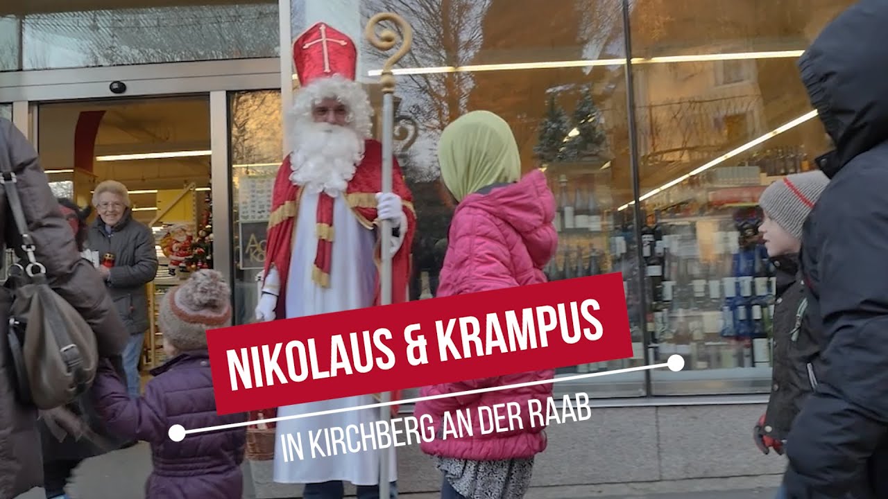 Der Nikolaus und Krampus in Kirchberg an der Raab | Styria | Austria | vulkantv.at