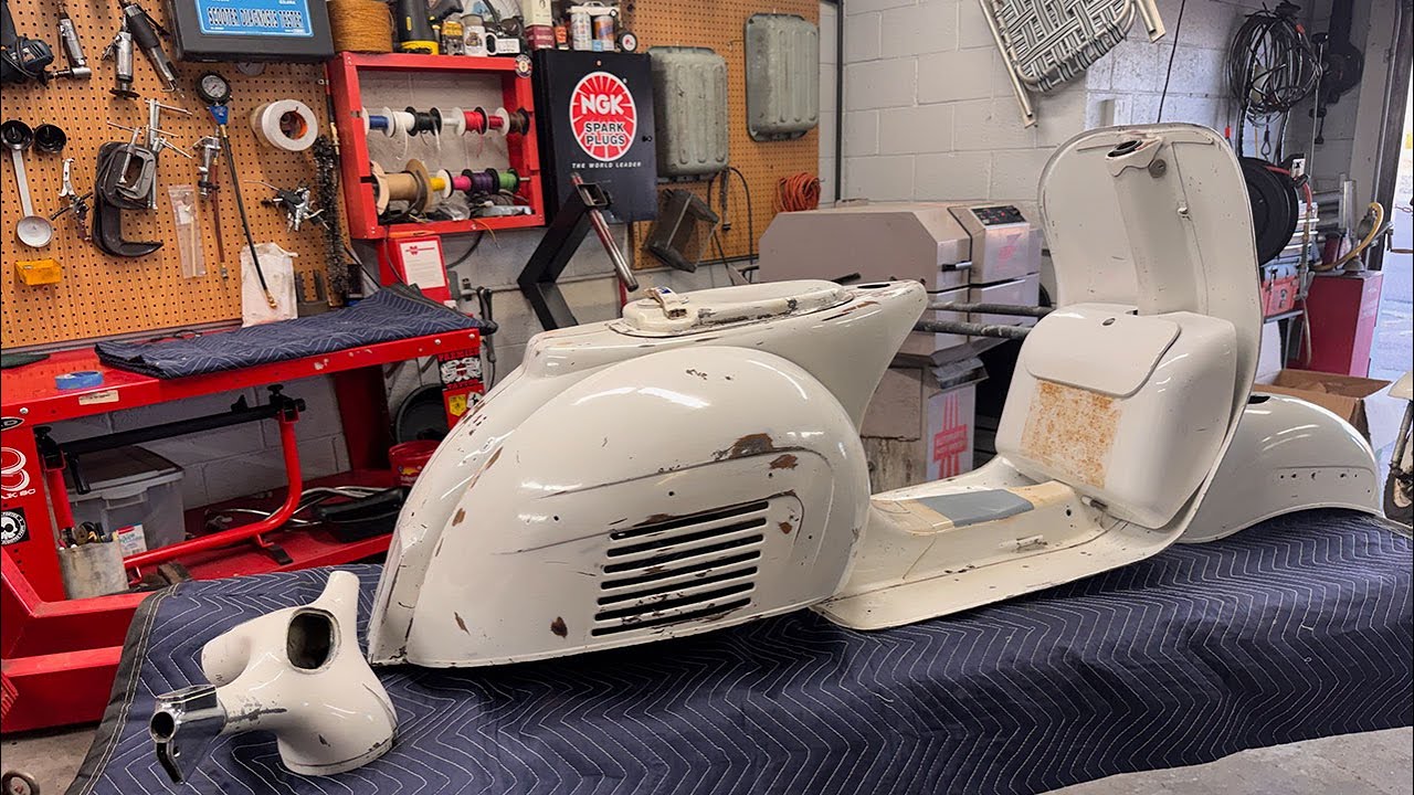 Aaron's Vespa GS160 MKII Preservation Episode 3