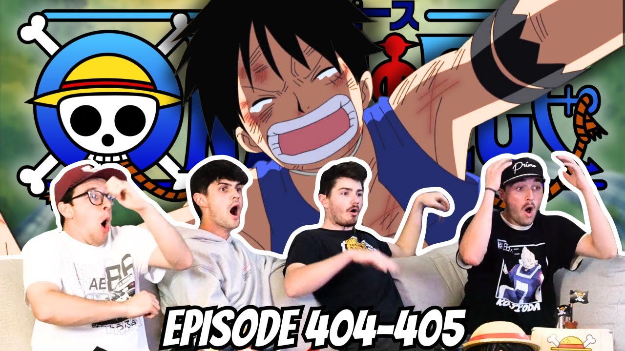 Anime HATERS Watch One Piece Sabaody Episodes 404-405 | Reaction/Review