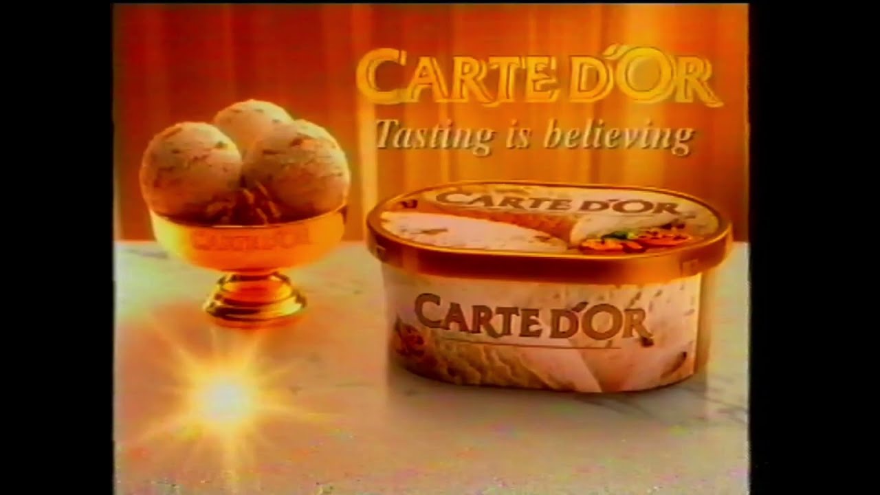Carte D'Or Ice Cream Commercial 1996