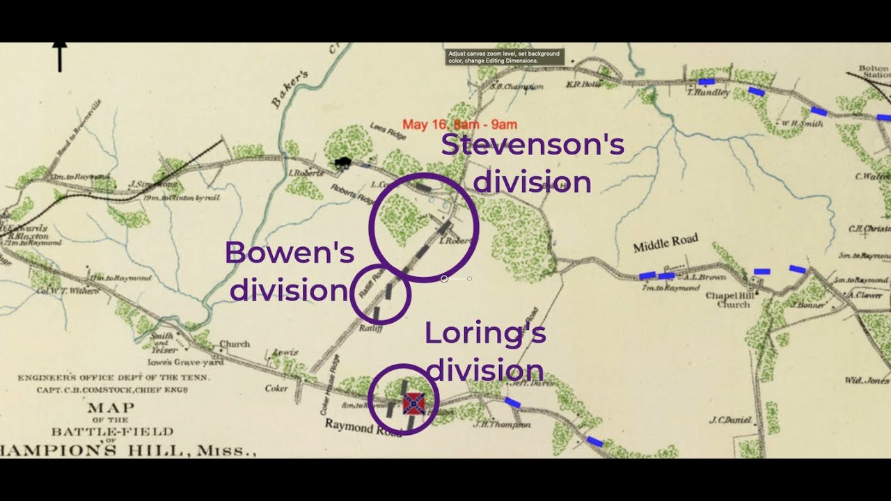 The Battle of Champion Hill - Chapter 3: Pemberton Tries to Escape
