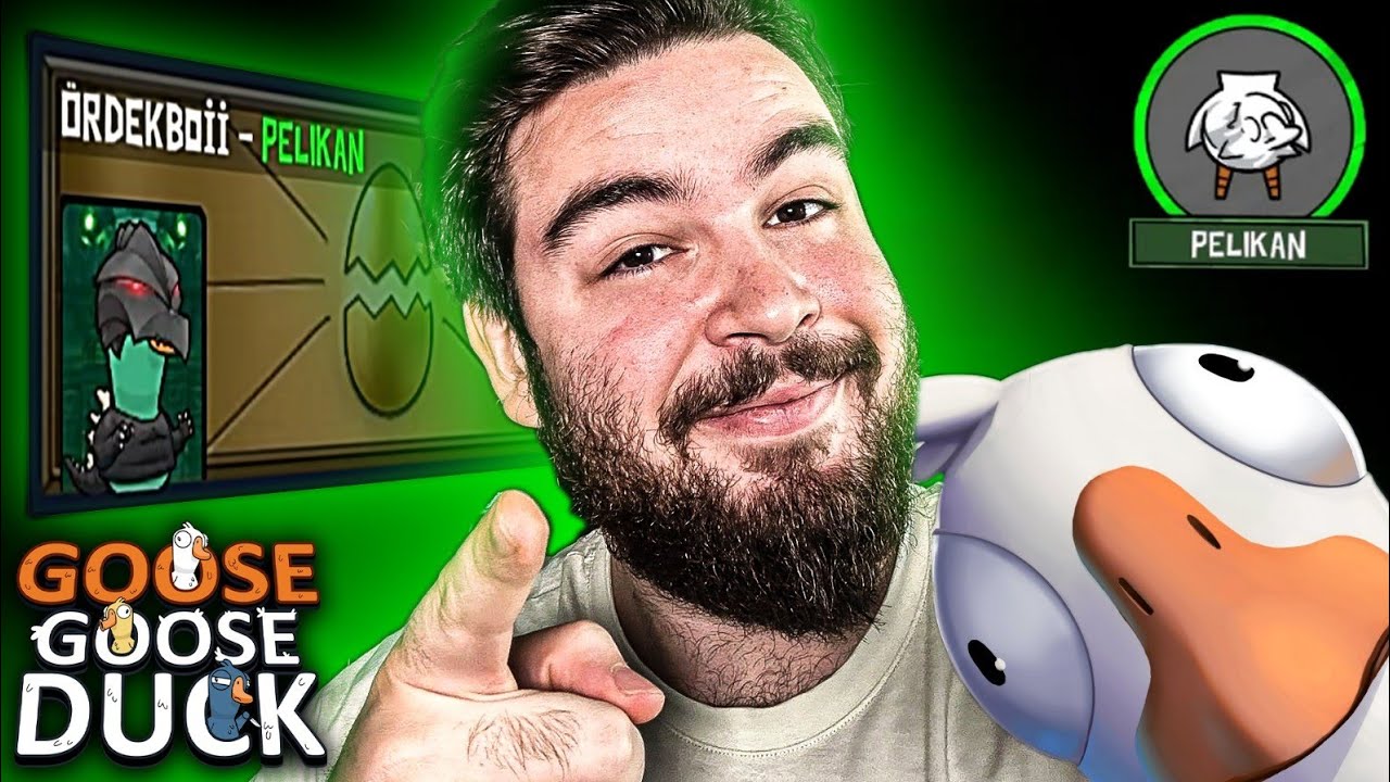 HİÇ ŞÜPHE ÇEKMEYEN PELİKAN ! | Goose Goose Duck