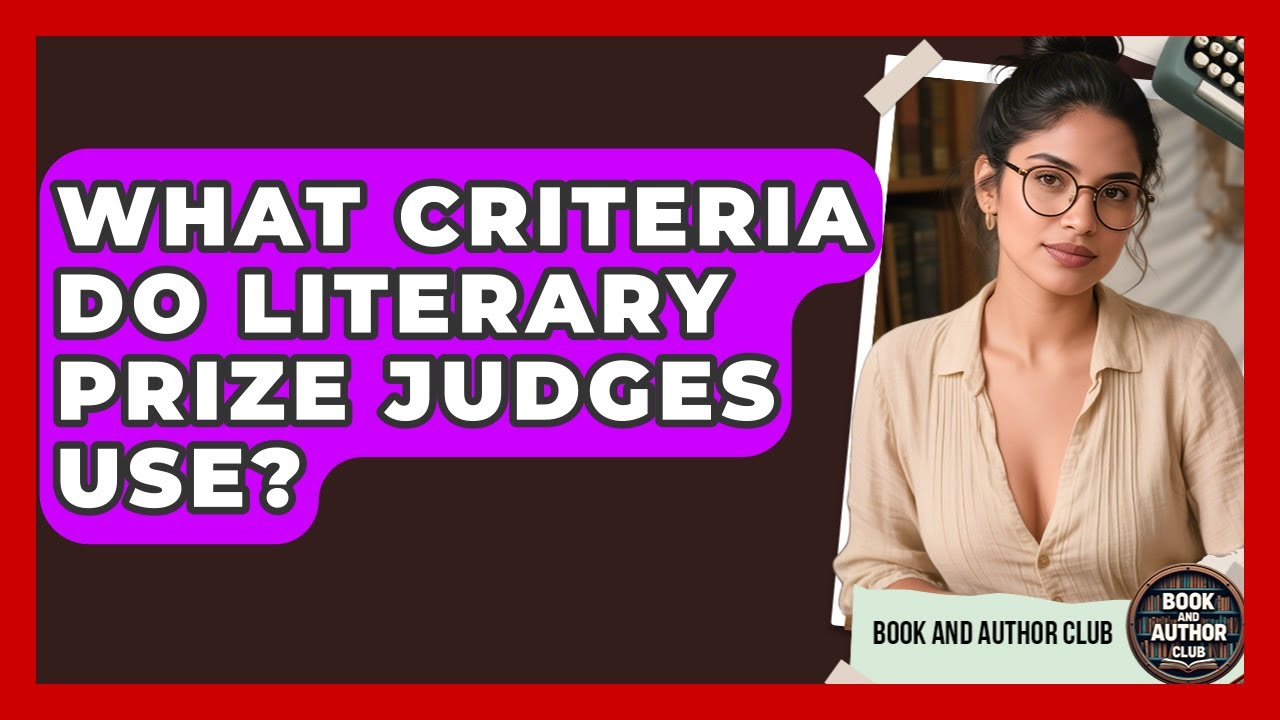 What Criteria Do Literary Prize Judges Use? - Book and Author Club