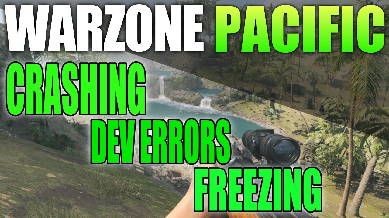 FIX COD Warzone Pacific Crashing, Freezing & Dev Errors On PC