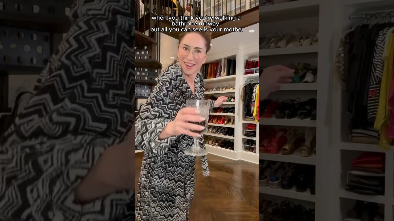 Is it socially acceptable to live in a bathrobe?! 
