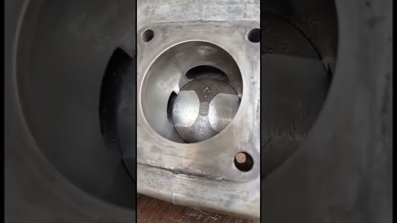 2strock block and piston porting 🔥🔥