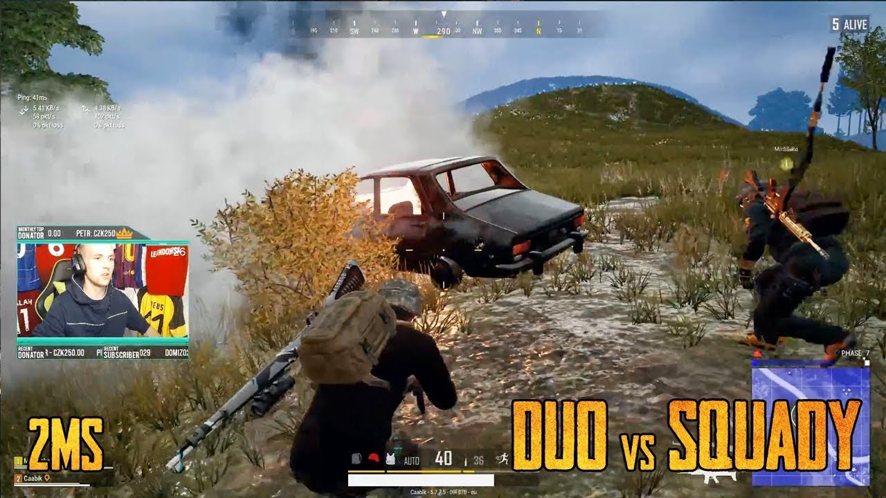 DUO vs. SQUADY! Zvládneme vyhrát celou hru? | PUBG CZ/SK
