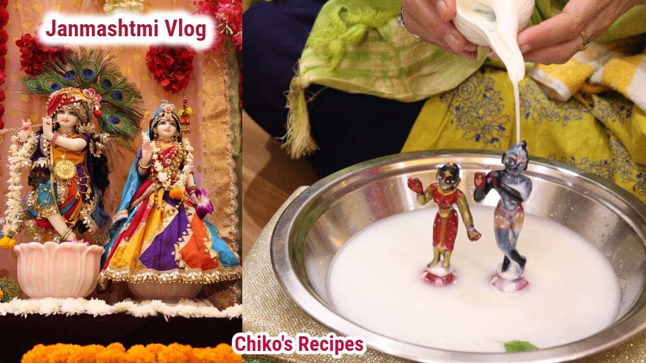 Janmashtmi Vlog मैंने जन्माष्टमी कुछ ऐसे मनाई  || Chiko's Recipes |