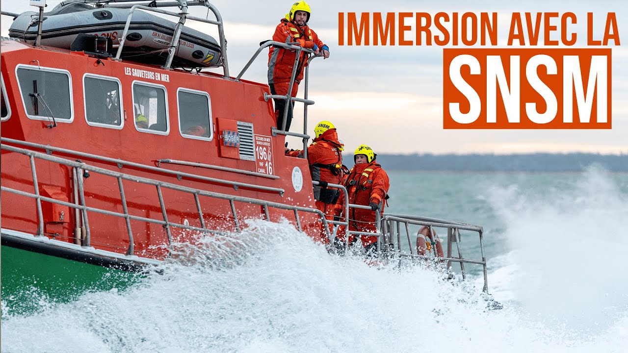 Immersion avec la SNSM de Ouistreham