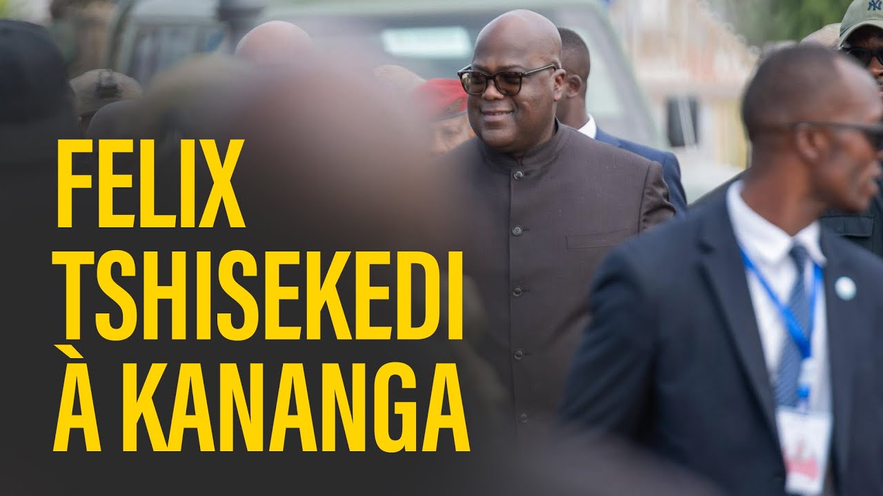 L’arrivée du chef de l’État Félix TSHISEKEDI à Kananga