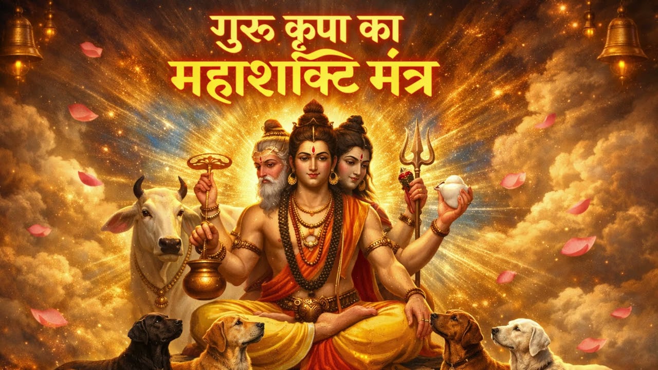 गुरु कृपा का महाशक्ति मंत्र | Powerful Datta Treya Bhajan | Jay Guru Datta