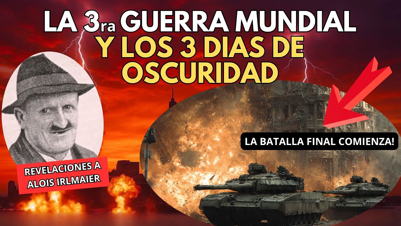 🚨PROFEC&Iacute;AS dadas A ALOIS IRLMAIER | La tercera Guerra MUNDIAL y LOS 3 D&Iacute;AS de OSCURIDAD
