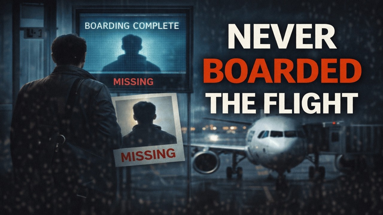 The Disturbing True Story of the Passenger Who Never Boarded the Flight