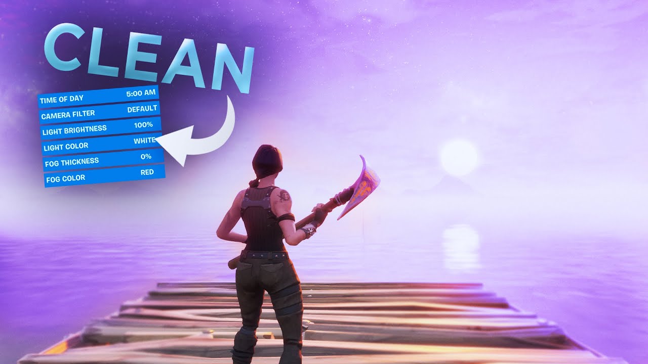 The *CLEANEST* Light & Fog Combos to use in YOUR 1V1 MAPS!