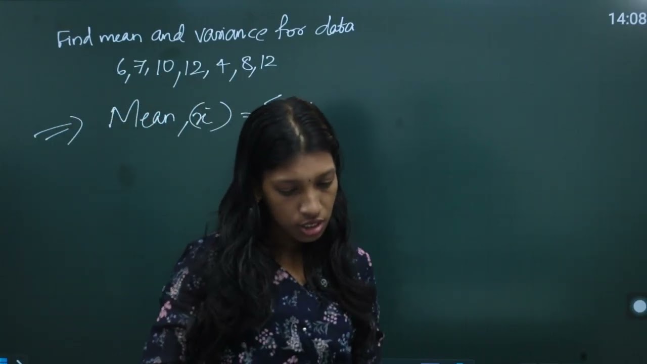 Plus One Maths | 📊 Variance & 📈 Standard Deviation | Easy Explanation 😊✏️
