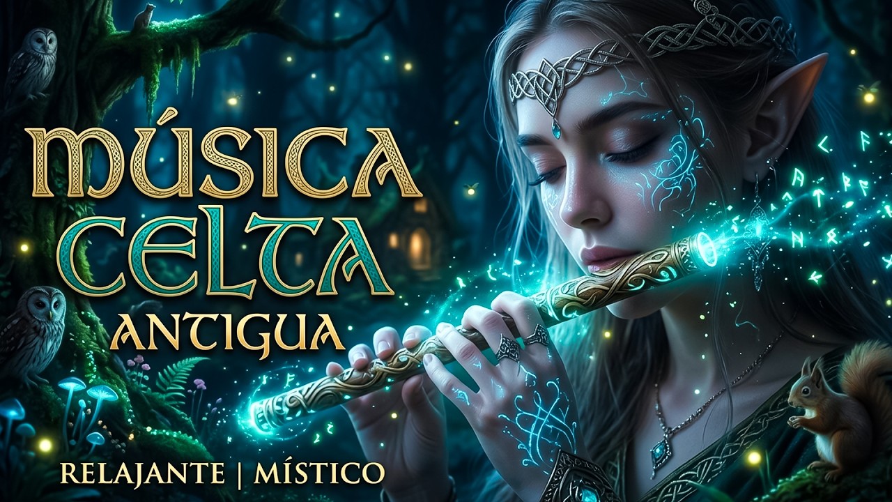 M&uacute;sica Celta Relajante para Dormir y Meditar | Paz Interior y Energ&iacute;a Positiva