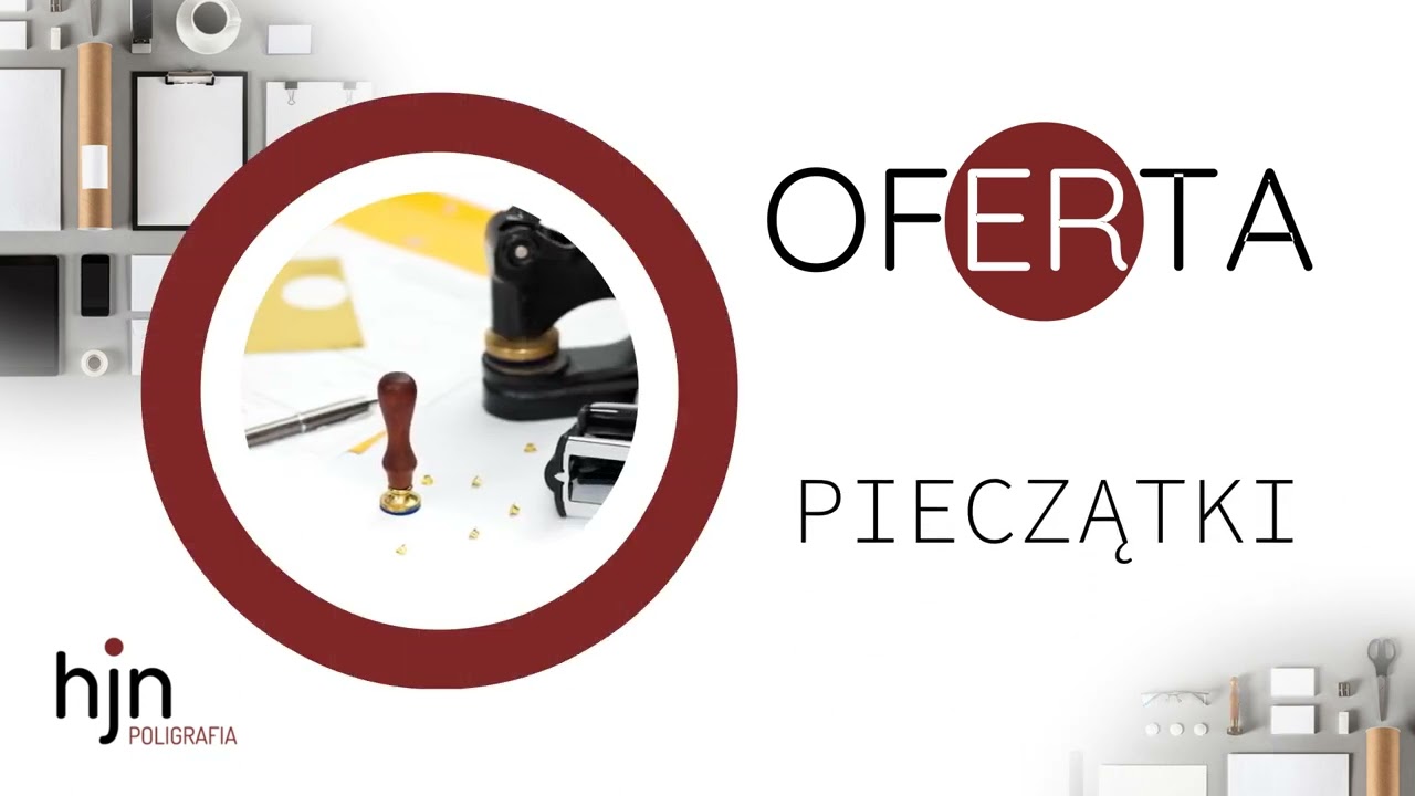 Produkcja pieczątek i usługi poligraficzne Hjn Poligrafia Jerzy Nowaczyk Poznań