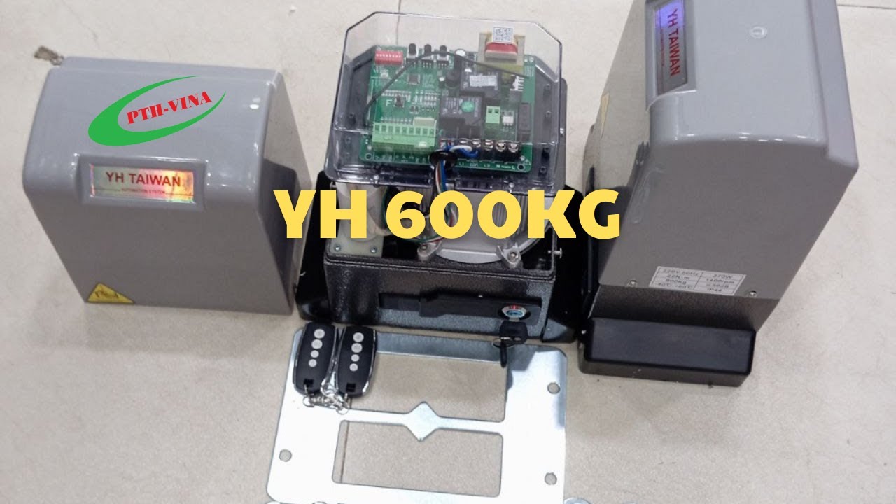 Lắp Motor Cổng Trượt YH 600kg