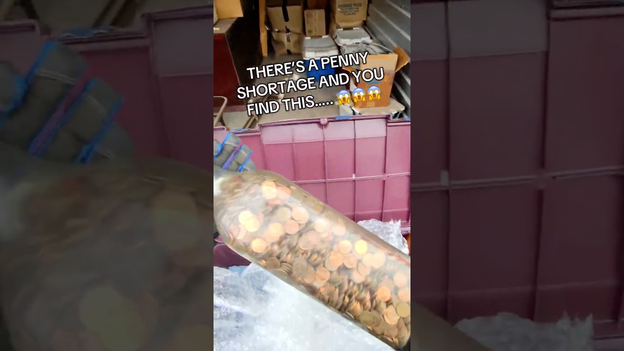 FOUND THIS IN THE MIDST OF A PENNY SHORTAGE&hellip;. 😱 #money #mustwatch #reseller #reselling #shorts #yt