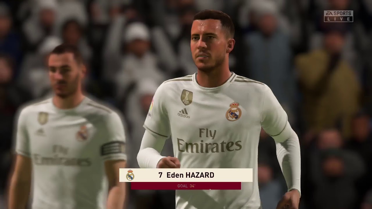 Fifa 20 - Real Madrid Vs Atletico Madrid - Derby Match- Martin Tyler and Alan Smith Commentary - UHD
