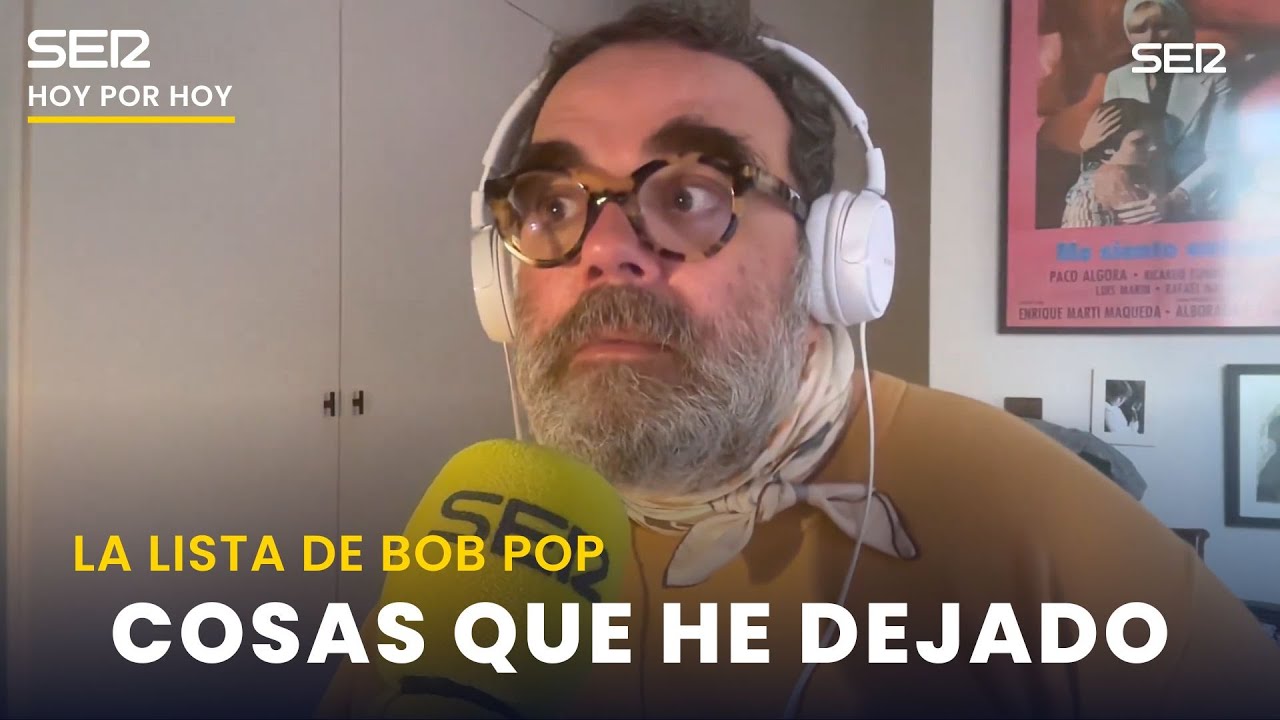 👋 Cosas que he dejado de hacer durante esta temporada | La lista de Bob Pop