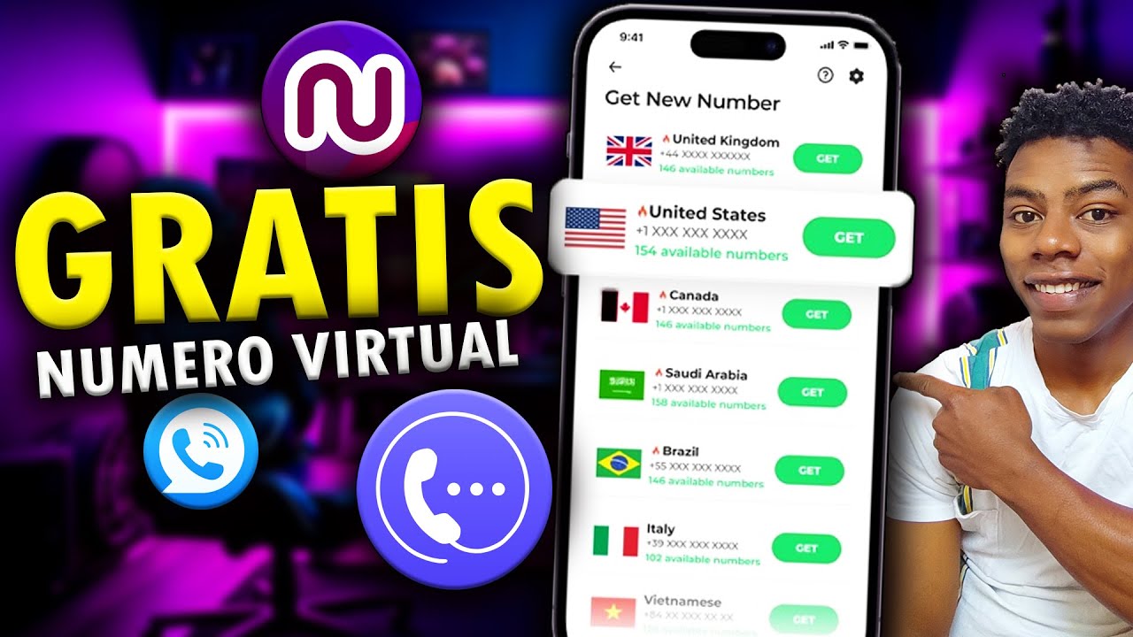 Probamos 7 app para tener NUMEROS Virtuales GRATIS &iquest;funcionan?