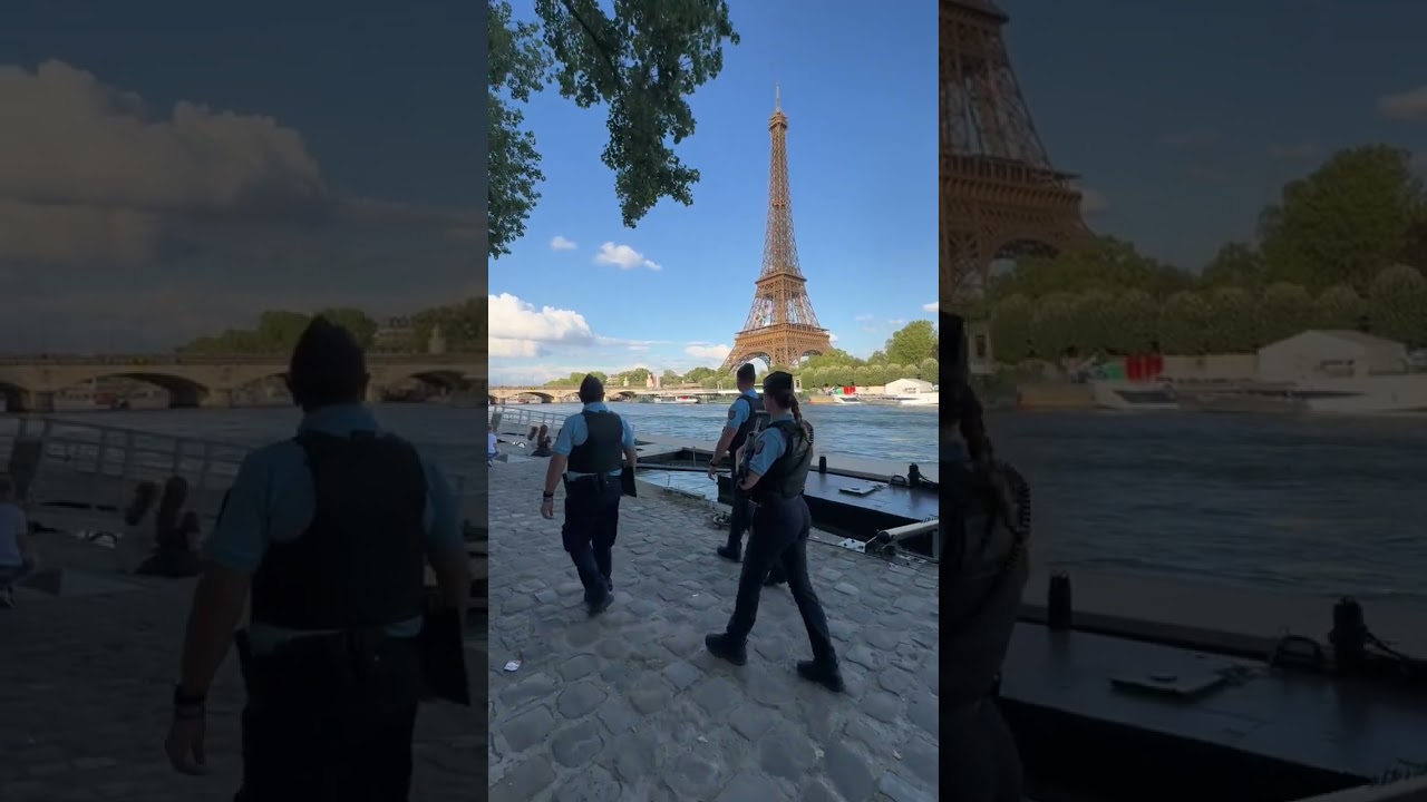 Gendarme in Paris 🥖🇫🇷 #gendarmerie #militaire #trend #paris