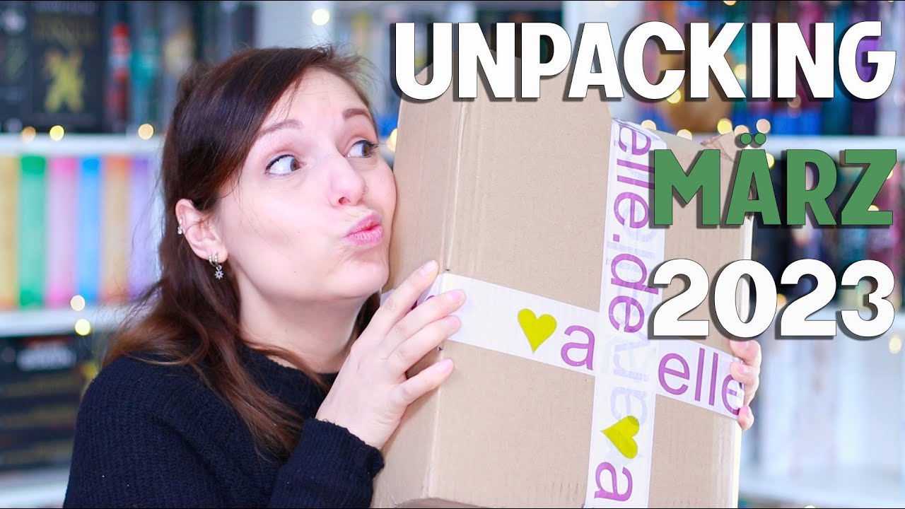 UNPACKING ARVELLE März 2023 | 11 neue Bücher im UNBOXING | melodyofbooks