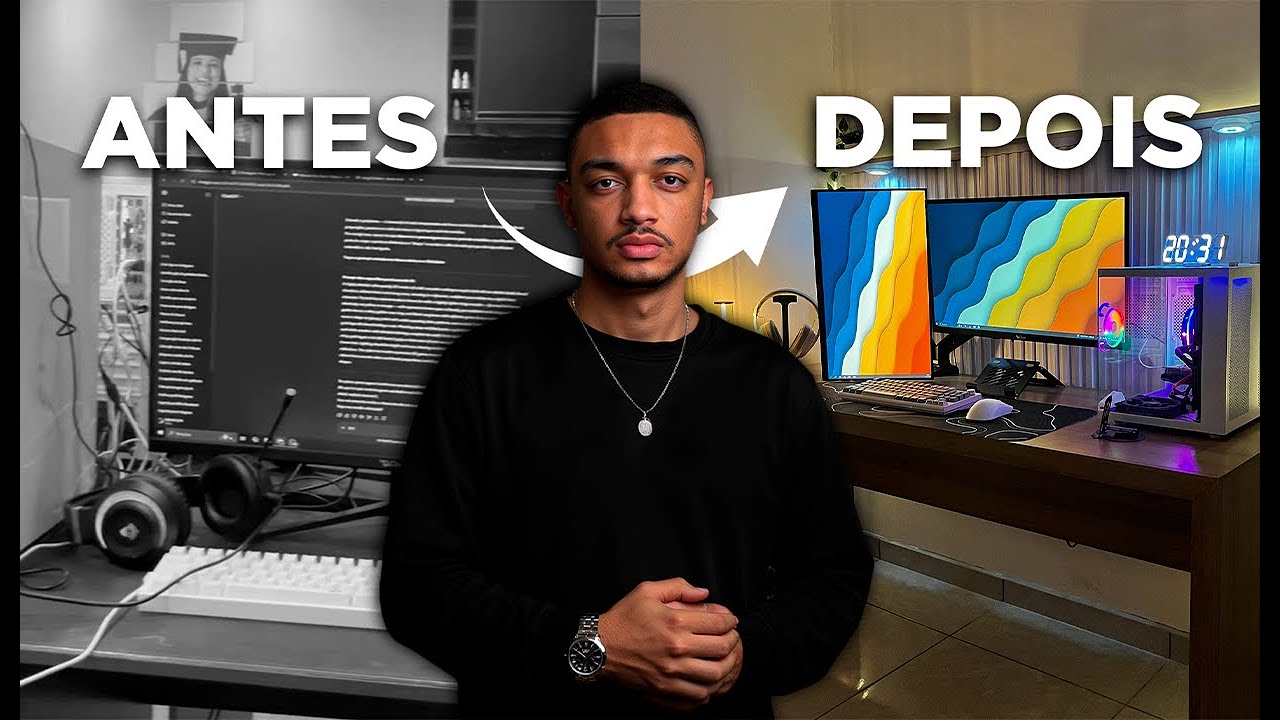 MEU SETUP NOVO PARA TRABALHAR DE DESIGNER GR&Aacute;FICO EM 2025