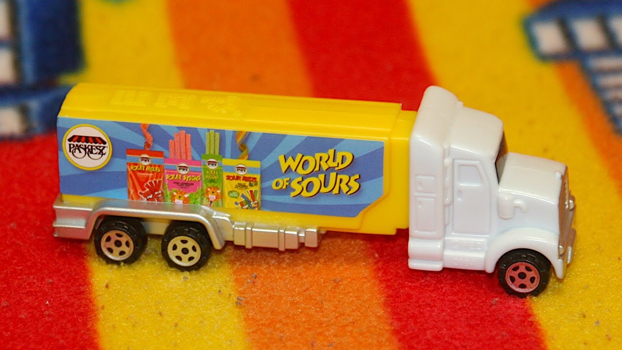 Pez Truck Paskesz World of Sours