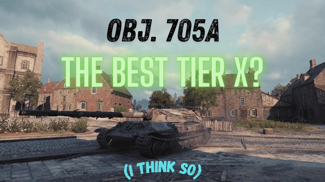 Is the Obj. 705A the BEST TIER X?! | World of Tanks