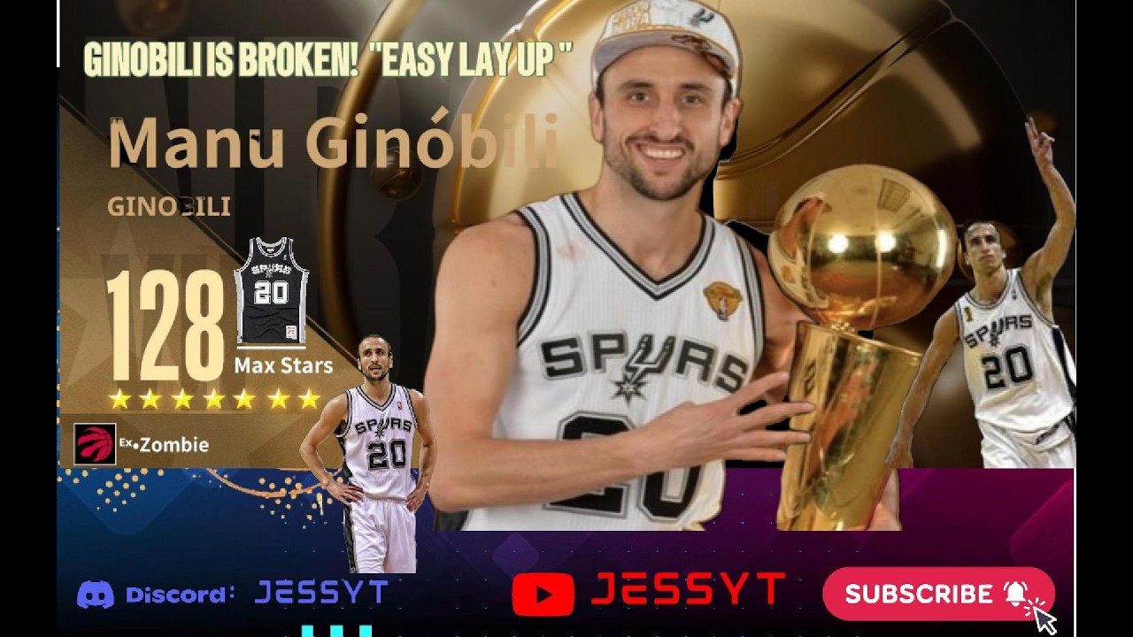Magic Manu Is Broken! Euro Step Paling Licin di NBA Infinite.