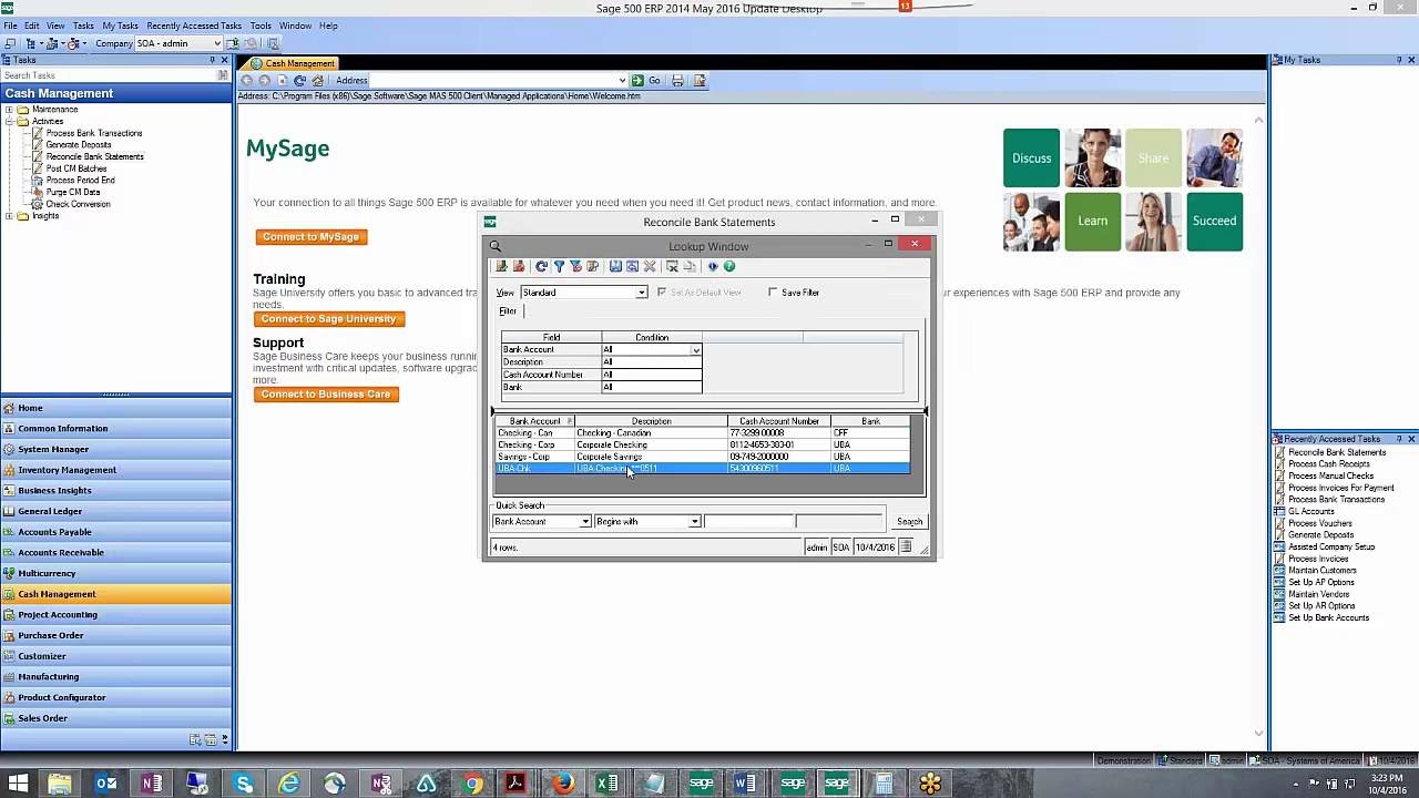 Fixing Book Balance in Sage 500