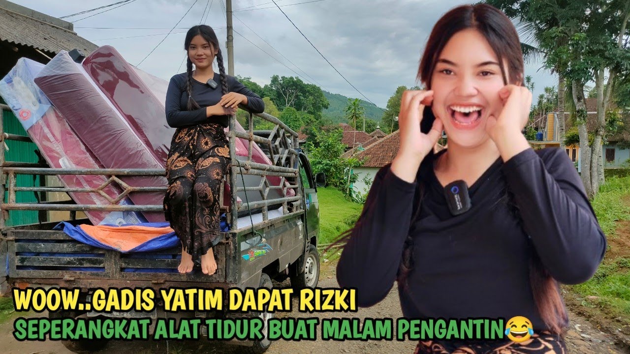 WOOW MENGEJUTKAN‼️NENG YULI GADIS YATIM DAPAT HADIAH SEPERANGKAT ALAT TIDUR BUAT MALAM PERTAMA😂